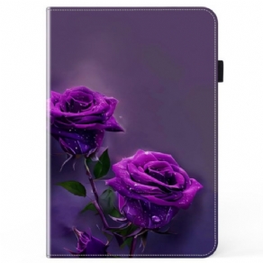 Etui iPad Pro 13 (2024) Lilla Roser