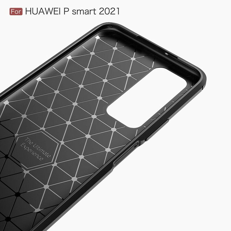 Cover Huawei P Smart 2021 Børstet Kulfiber