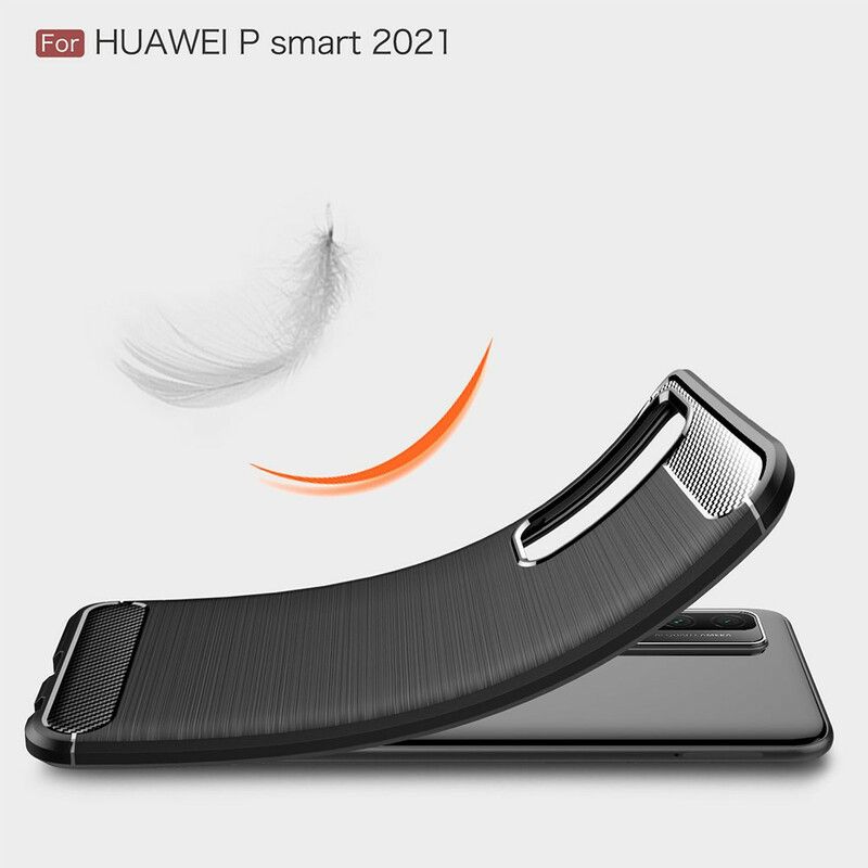 Cover Huawei P Smart 2021 Børstet Kulfiber