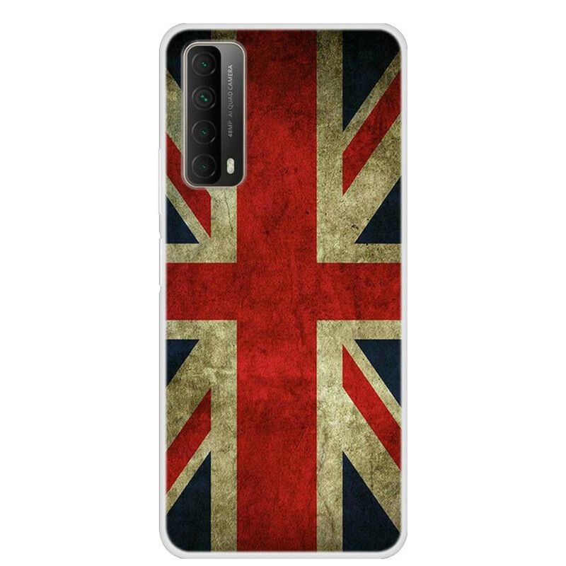 Cover Huawei P Smart 2021 Engelsk Flag