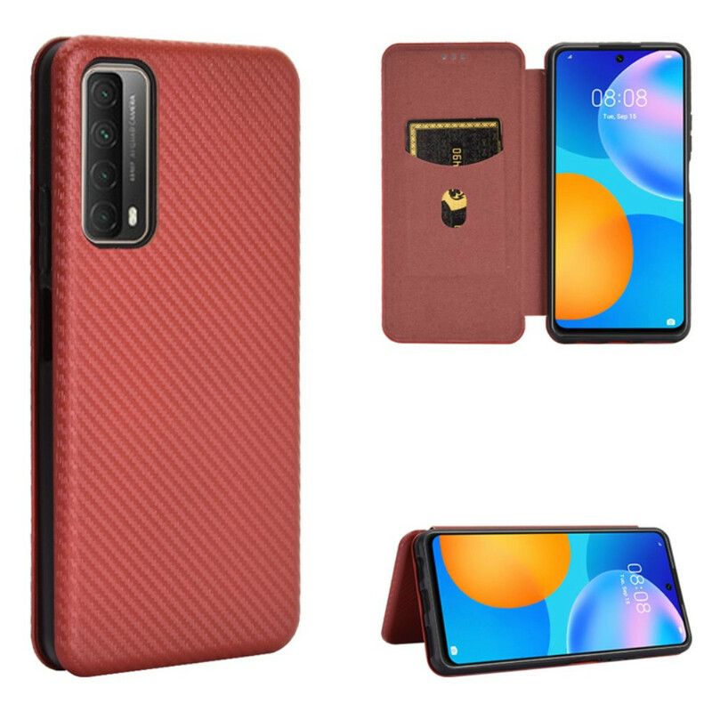 Cover Huawei P Smart 2021 Flip Cover Kulfiber