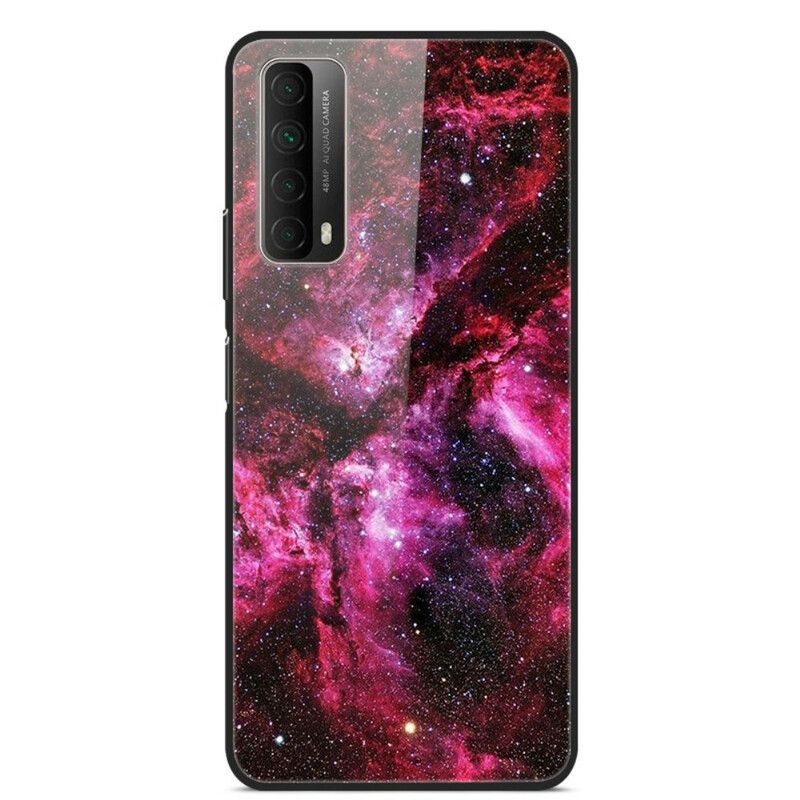 Cover Huawei P Smart 2021 Flower Fairy Hærdet Glas