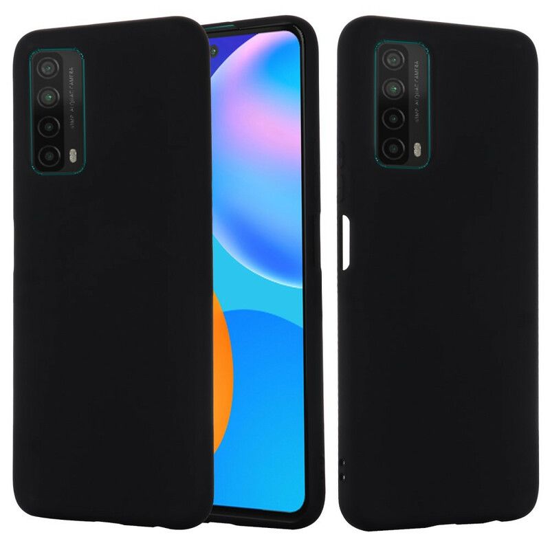 Cover Huawei P Smart 2021 Flydende Silikone Med Snor