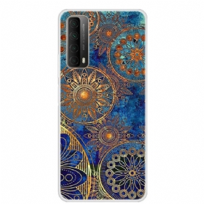 Cover Huawei P Smart 2021 Gyldne Mandalaer