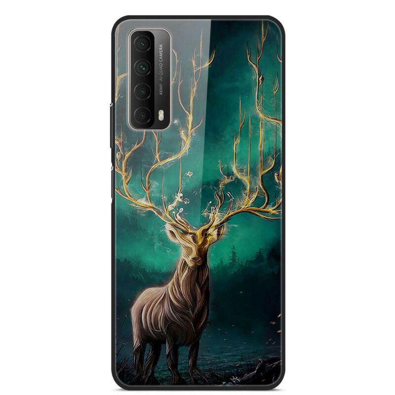 Cover Huawei P Smart 2021 Hærdet Glas Hjortekonge