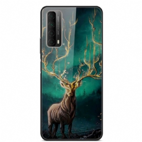 Cover Huawei P Smart 2021 Hærdet Glas Hjortekonge