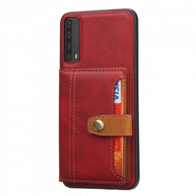 Cover Huawei P Smart 2021 Kortholder Stropholder