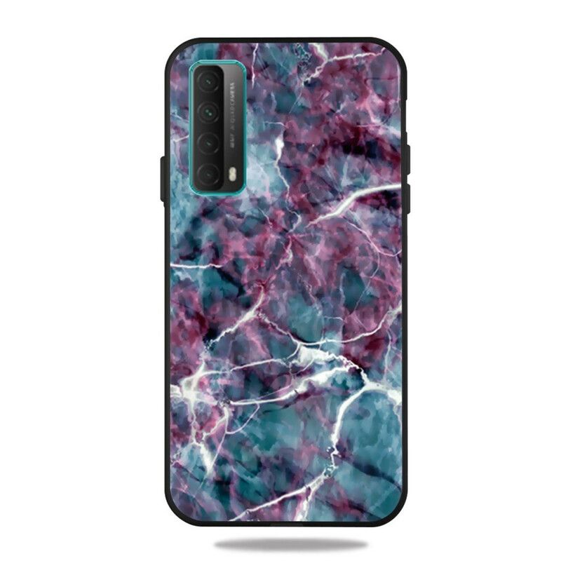 Cover Huawei P Smart 2021 Lilla Marmor