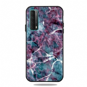 Cover Huawei P Smart 2021 Lilla Marmor