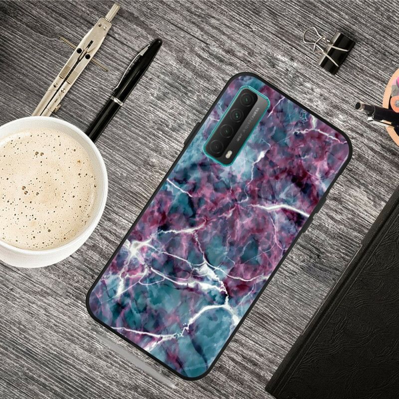 Cover Huawei P Smart 2021 Lilla Marmor