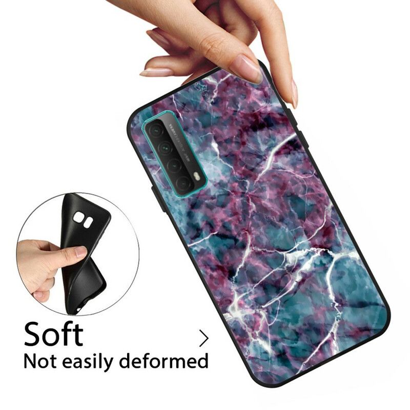 Cover Huawei P Smart 2021 Lilla Marmor