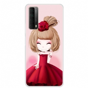 Cover Huawei P Smart 2021 Manga Lady