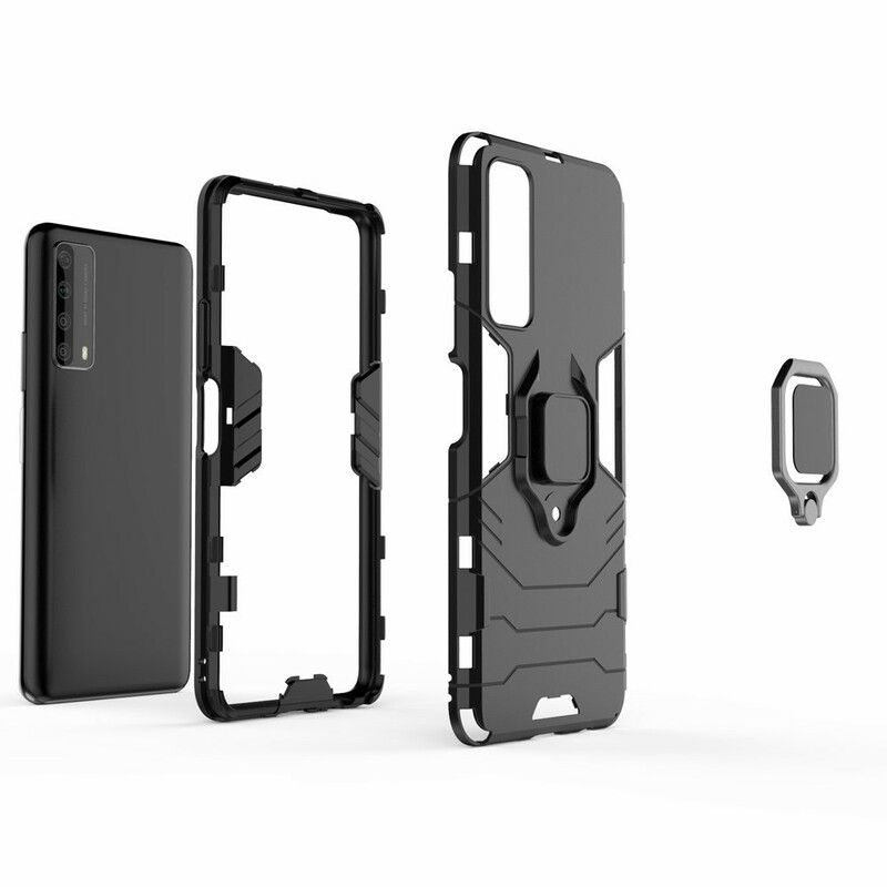 Cover Huawei P Smart 2021 Modstandsdygtig Ring