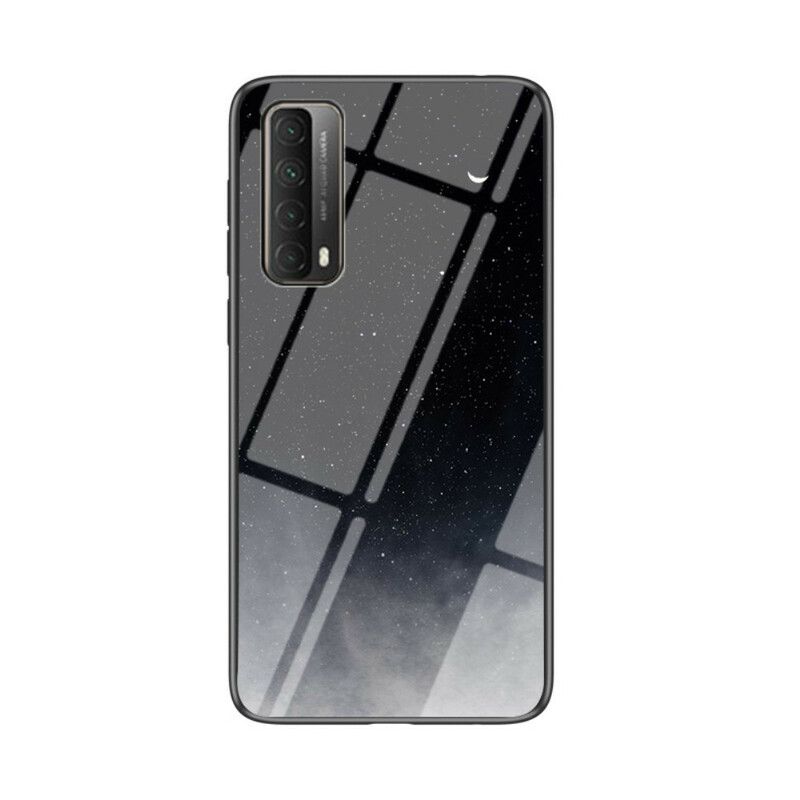 Cover Huawei P Smart 2021 Premum Farver Hærdet Glas