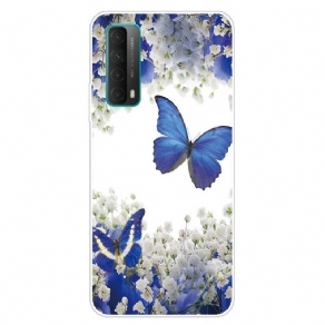 Cover Huawei P Smart 2021 Sommerfugle