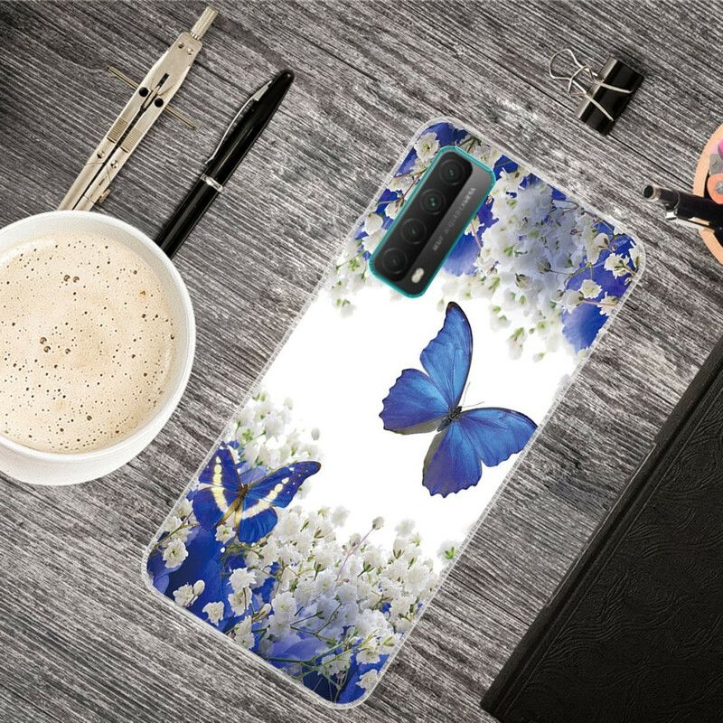 Cover Huawei P Smart 2021 Sommerfugle