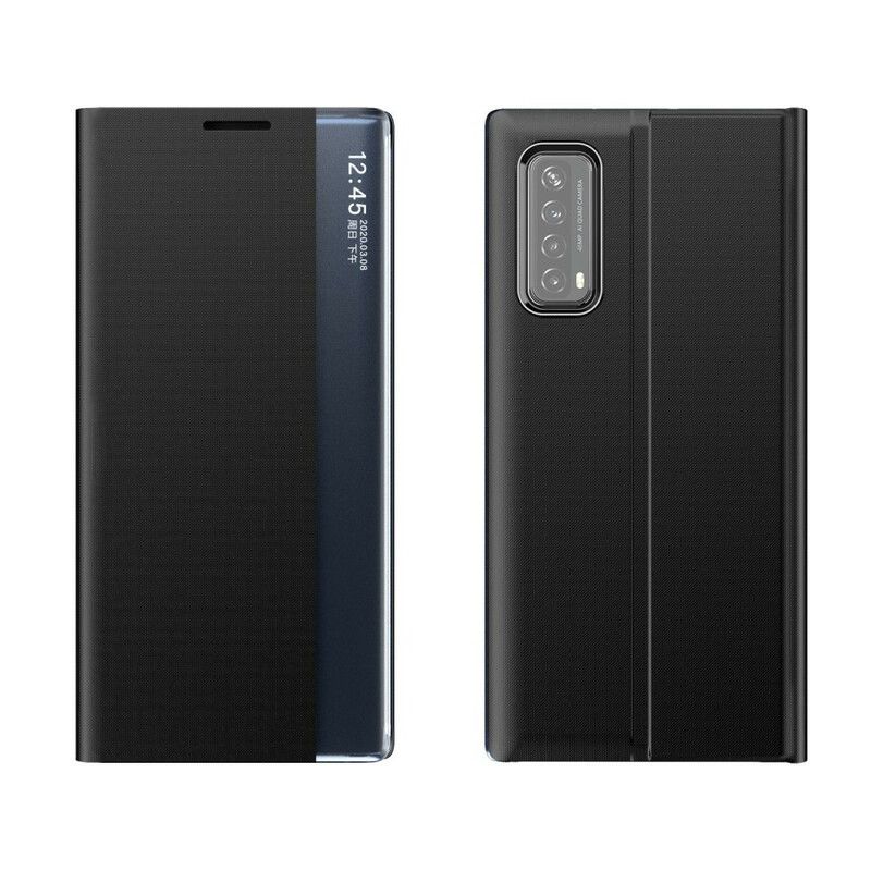 Cover Huawei P Smart 2021 Tekstureret Kunstlæder