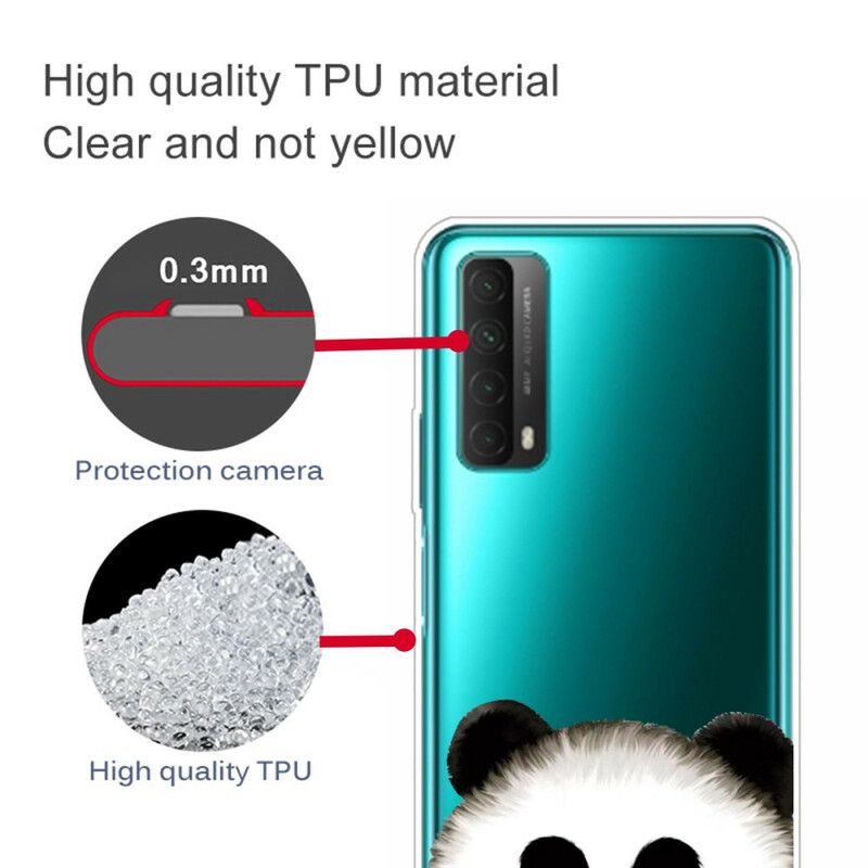 Cover Huawei P Smart 2021 Transparent Panda