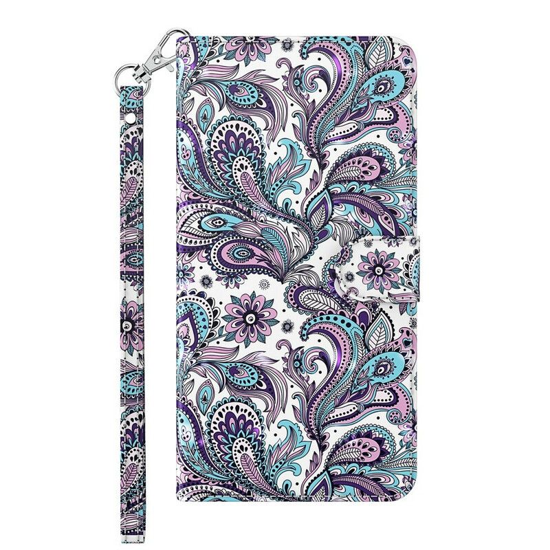 Flip Cover Huawei P Smart 2021 Blomstermønstre