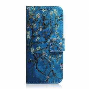 Flip Cover Huawei P Smart 2021 Blomstrende Grene