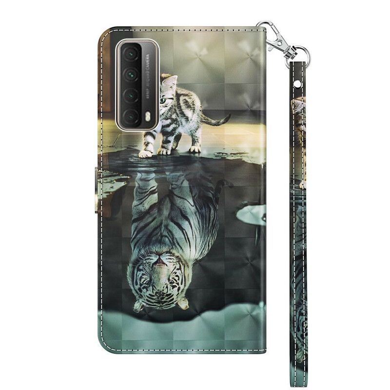 Flip Cover Huawei P Smart 2021 Ernest The Tiger