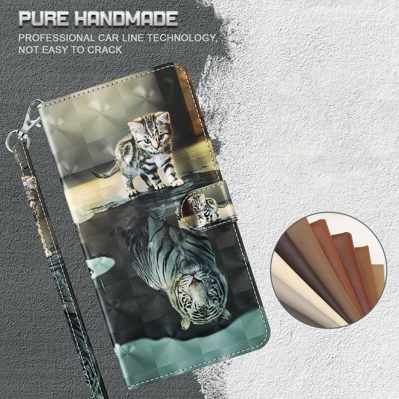 Flip Cover Huawei P Smart 2021 Ernest The Tiger