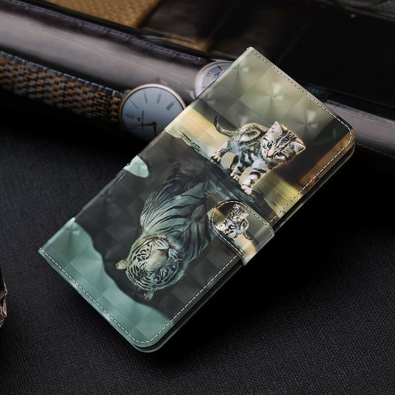 Flip Cover Huawei P Smart 2021 Ernest The Tiger