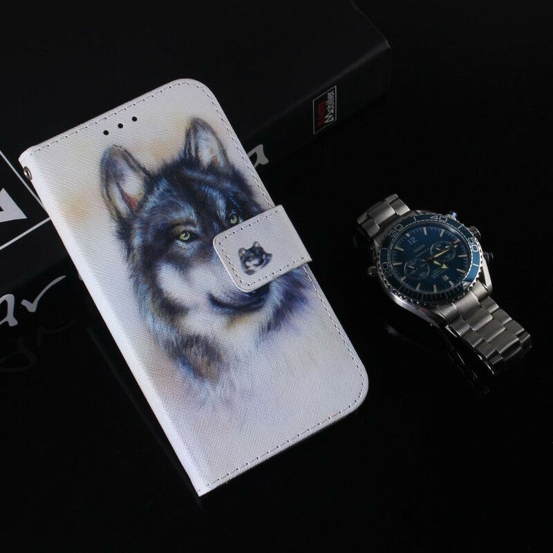 Flip Cover Huawei P Smart 2021 Hundeblik