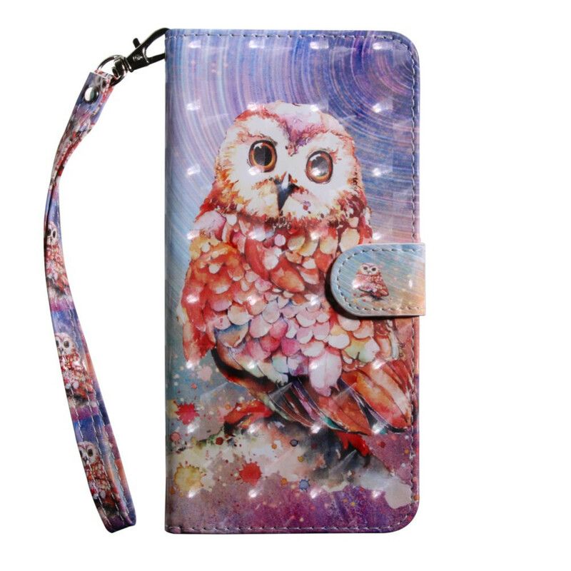 Flip Cover Huawei P Smart 2021 Lysplet Germain The Owl