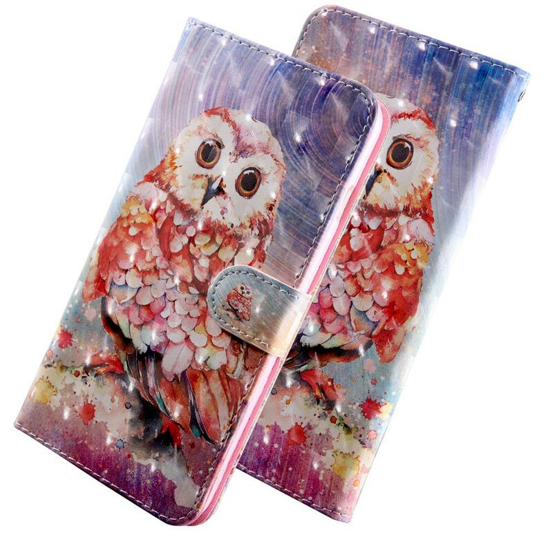 Flip Cover Huawei P Smart 2021 Lysplet Germain The Owl