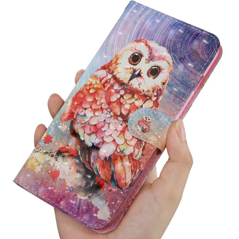 Flip Cover Huawei P Smart 2021 Lysplet Germain The Owl