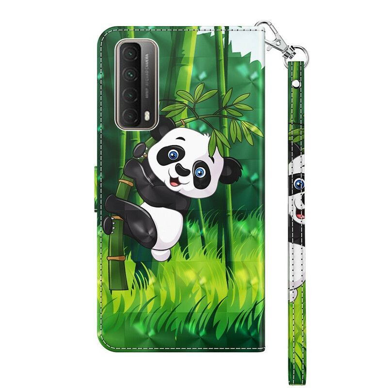 Flip Cover Huawei P Smart 2021 Panda Og Bambus