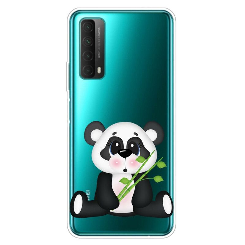 Mobilcover Huawei P Smart 2021 Transparent Trist Panda