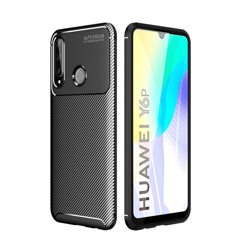 Cover Huawei Y6p Fleksibel Kulfibertekstur