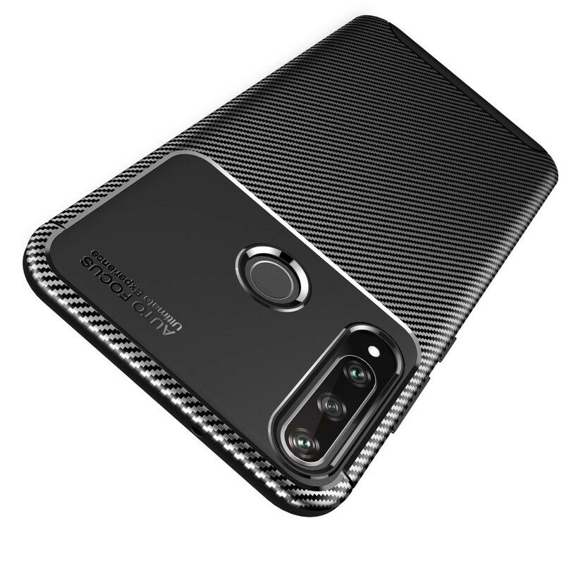 Cover Huawei Y6p Fleksibel Kulfibertekstur