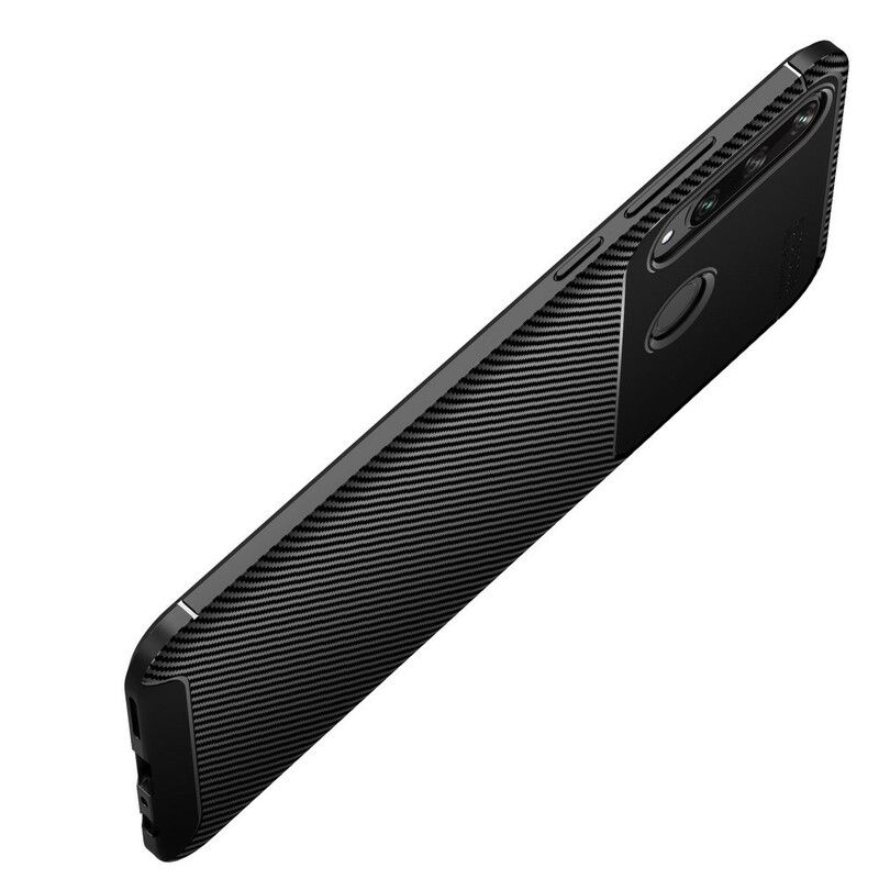 Cover Huawei Y6p Fleksibel Kulfibertekstur