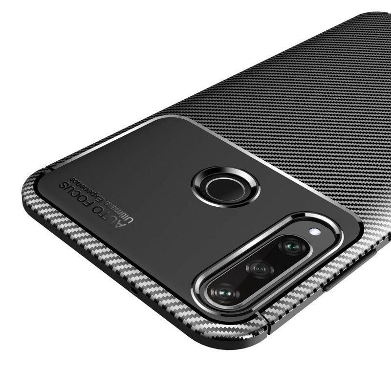 Cover Huawei Y6p Fleksibel Kulfibertekstur