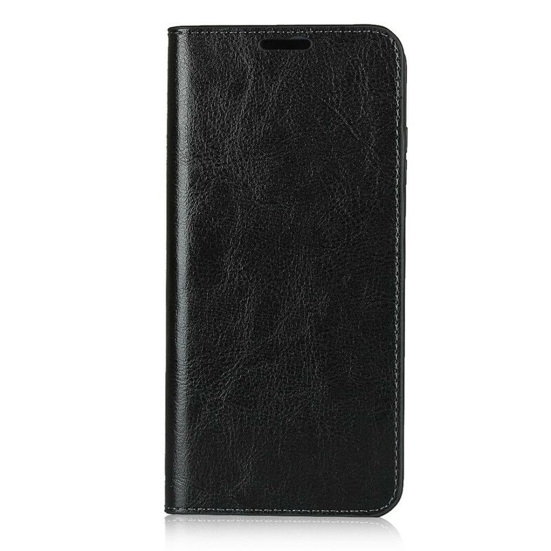 Cover Huawei Y6p Flip Cover Ægte Læder