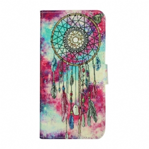 Cover Huawei Y6p Flip Cover Fortryllet Mandala