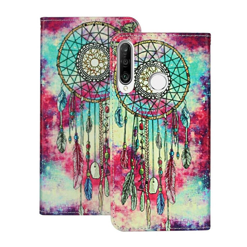 Cover Huawei Y6p Flip Cover Fortryllet Mandala