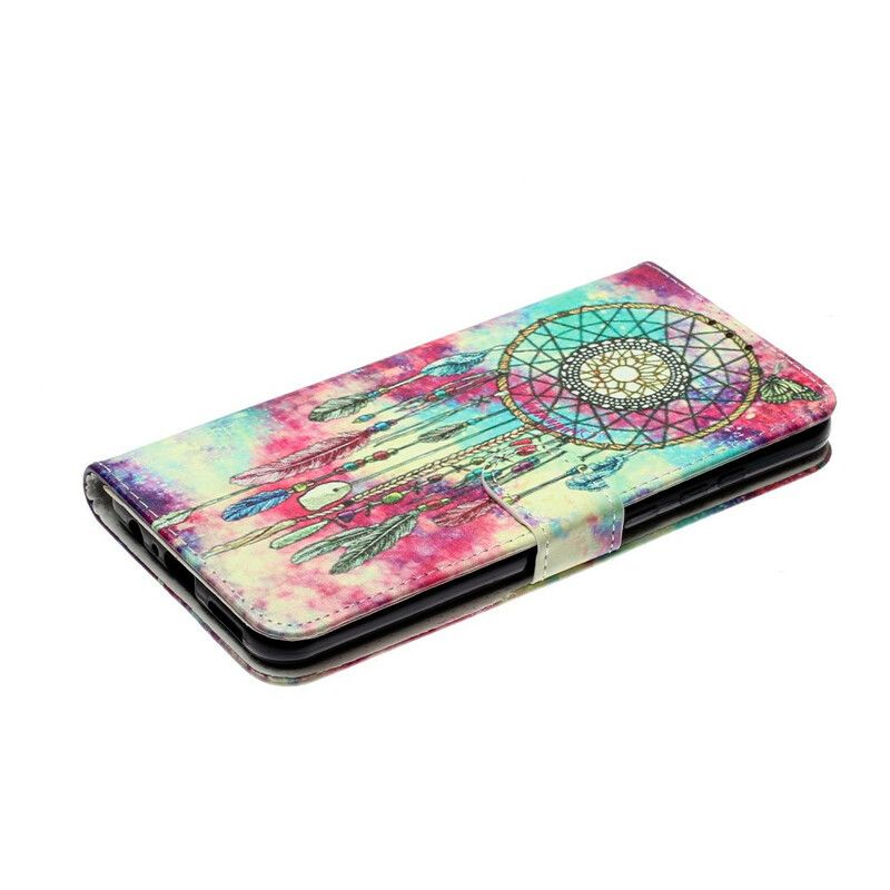 Cover Huawei Y6p Flip Cover Fortryllet Mandala