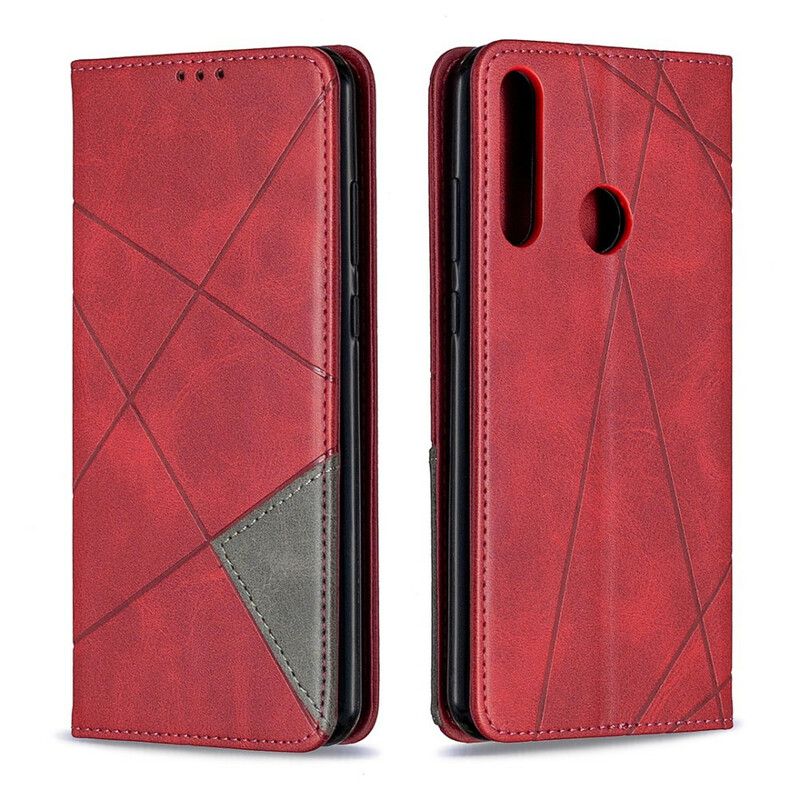 Cover Huawei Y6p Flip Cover Kunstnerstil