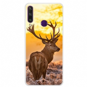 Cover Huawei Y6p Hjorte Og Landskab