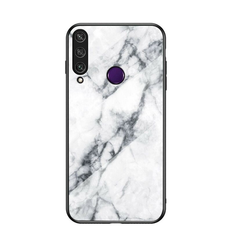 Cover Huawei Y6p Marmorfarver Hærdet Glas