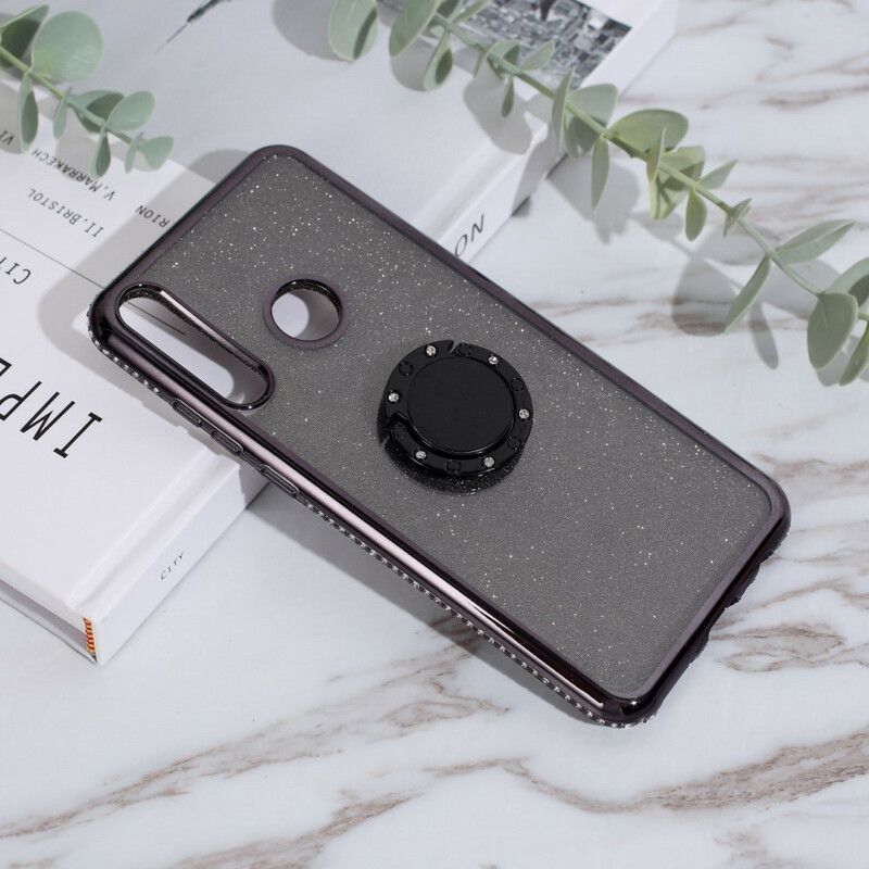 Cover Huawei Y6p Pailletter Og Diamantring