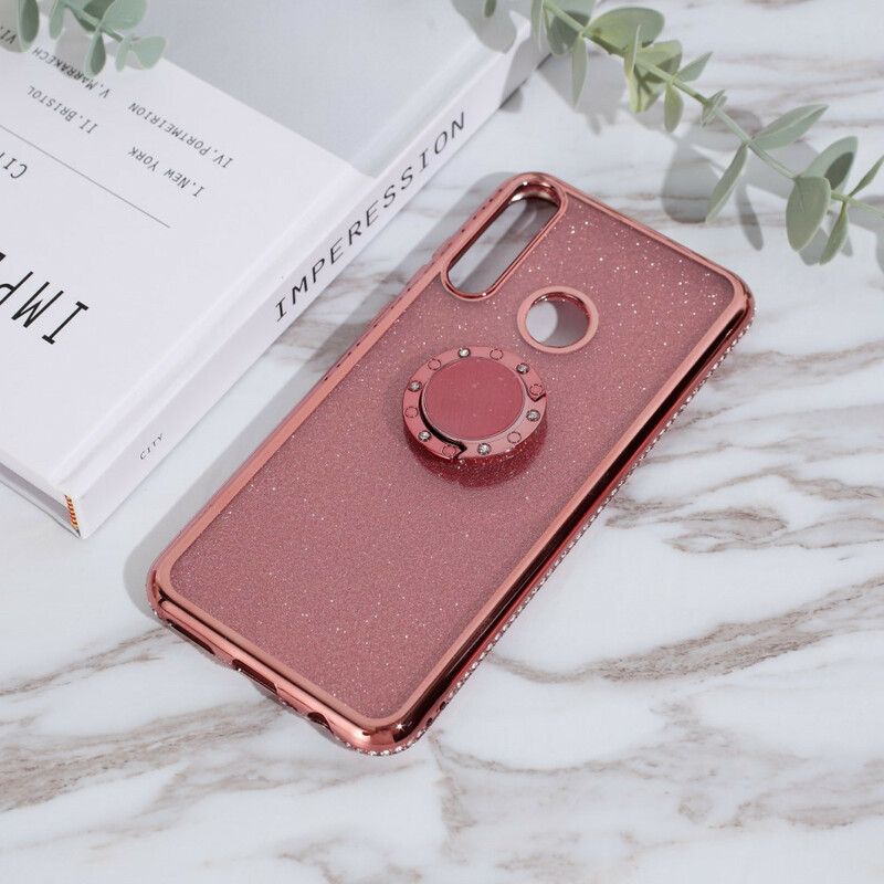 Cover Huawei Y6p Pailletter Og Diamantring