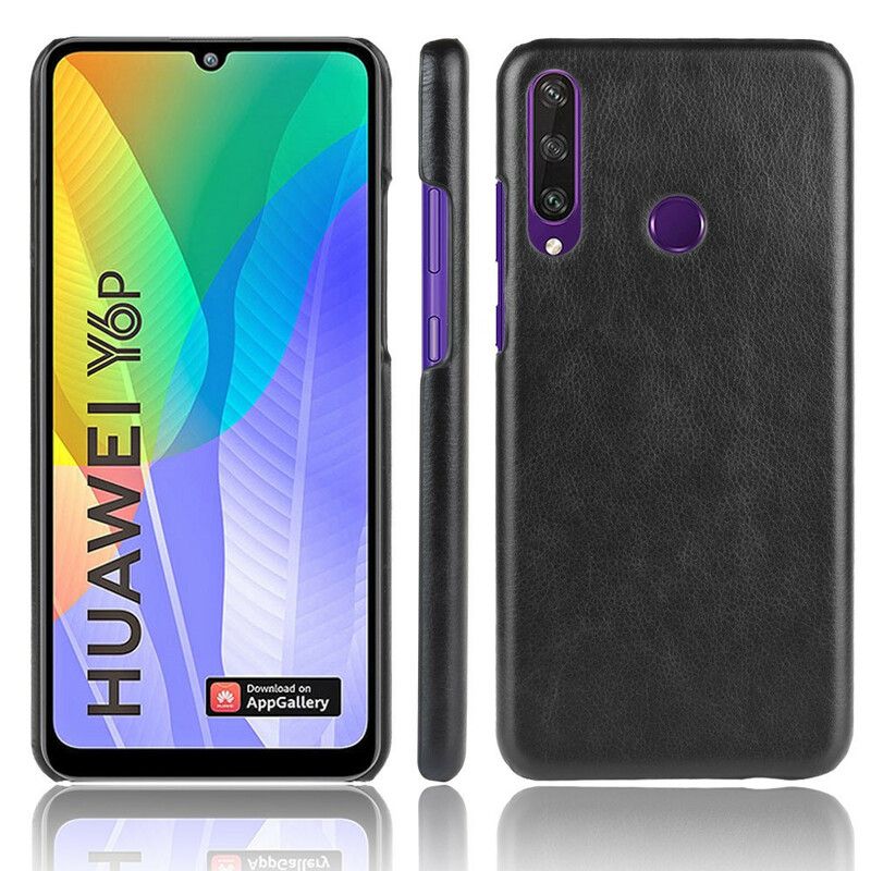 Cover Huawei Y6p Performance Litchi-lædereffekt