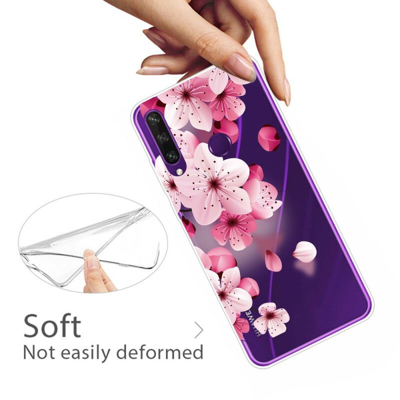 Cover Huawei Y6p Premium Blomster