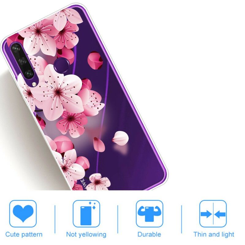 Cover Huawei Y6p Premium Blomster