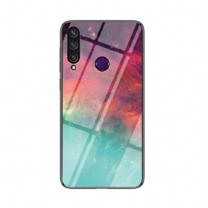 Cover Huawei Y6p Premum Farver Hærdet Glas